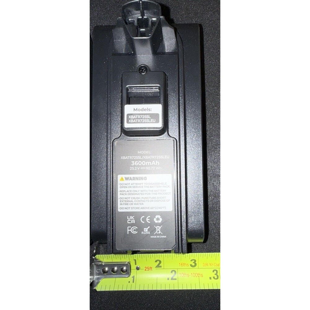 XBATR725SL XBATR725SLEU 25.2V 3600mAh 90.72Wh Replacement Battery New Open Box